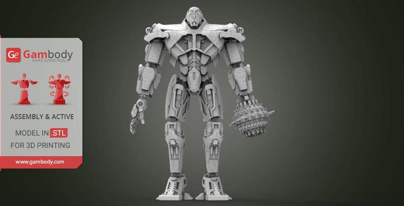 Titan Redeemer 3D Printing Model | Assembly + Action