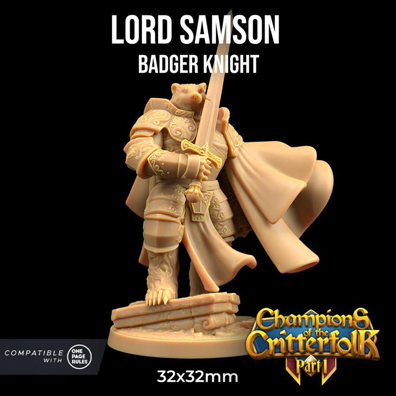 Lord Samson Badger Knight