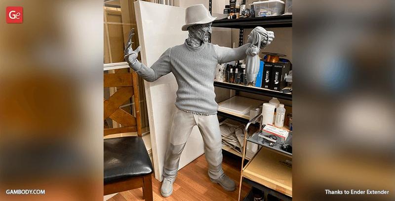 Freddy Krueger 3D Printing Figurine | Assembly