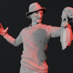 Freddy Krueger 3D Printing Figurine | Assembly