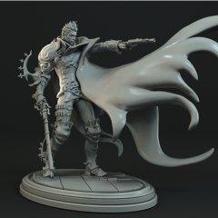 Devil Hunter 3D Printing Figurine | Assembly