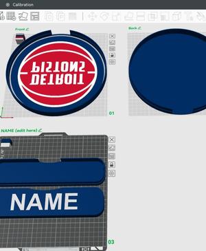 Detroit Pistons Sign – LED Strip Compatible