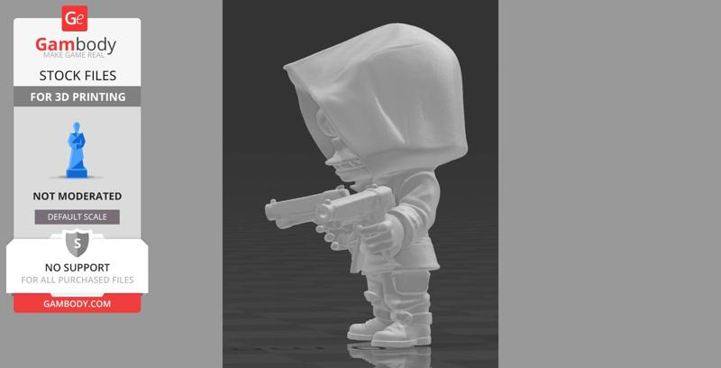 chibi ghoul gangster