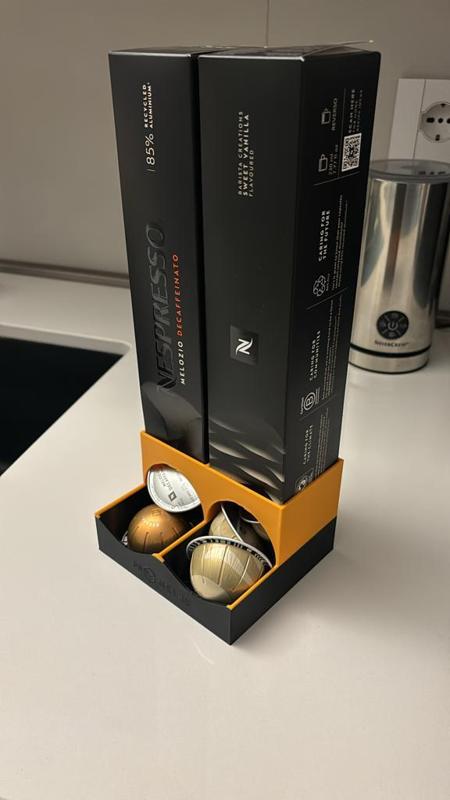 Nespresso Vertuo dispenser – pod chute