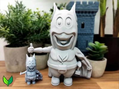 Mini VogMan – Friendly 3D Printable Mascot (Presupported/Unsupported)