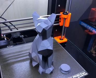 Low Poly Kitty Cat Bank
