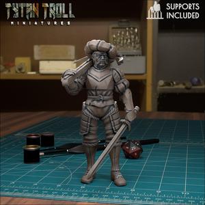 Mercenary Landskencht Soldier 09 [Pre-Supported]