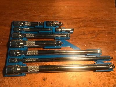 Harbor Freight Wobble Socket Extension Organizer