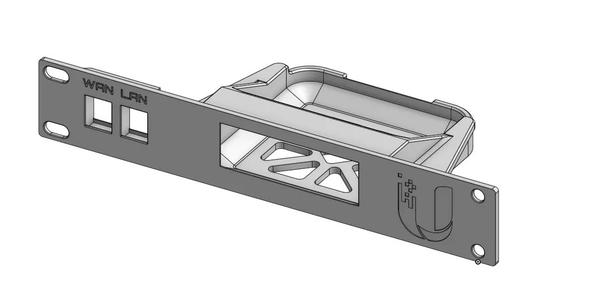 Unifi Express Gateway 10in Rack Mount with Keystone Jacks   