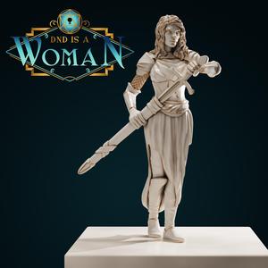 Aasimar Cleric – Amahiah – 28/32mm and 75mm