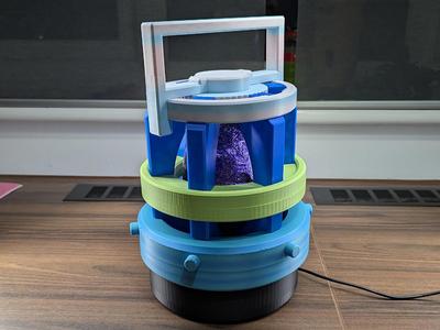 Chocolate Egg Puzzle Vault Container