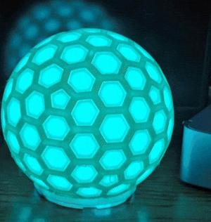 dome hexagones lamp
