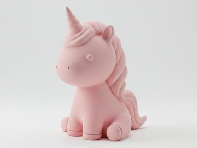 Mini Cute Unicorn Figurine