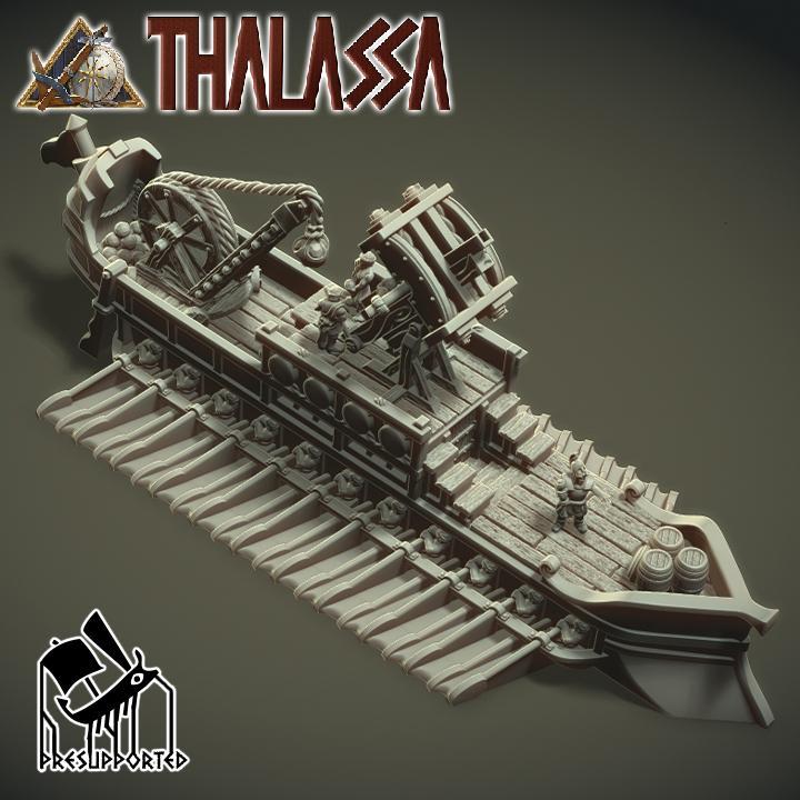 Thalassa: Siege Commissioned Barge Auxiliary Ship