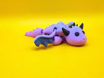 Cute Tiny Articulated Dragon Whelpling