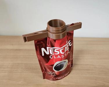 Bag Clip with Lid Opening