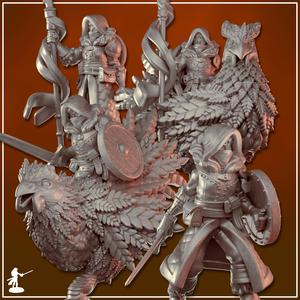 Roost-riders (Mounted & Unmounted) [PRE-SUPPORTED] | Roost-rider Series (2023)