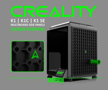 CREALITY K1 | K1C | K1SE - MULTIBOARD PANELS [CLOSED + SPOOL HOLDER]   