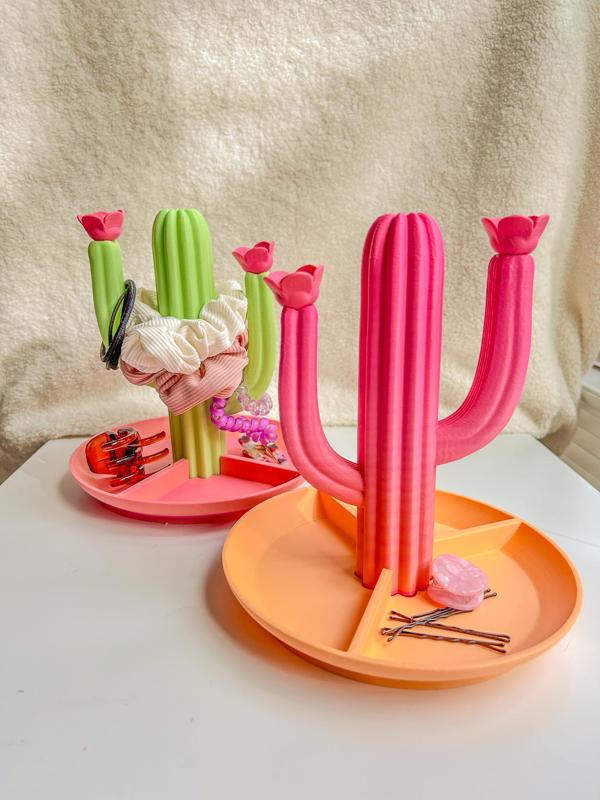 Cactus Magnetic Organizer – For Hair Accessories and Crafts