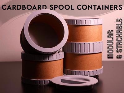Modular Stackable Spool Containers