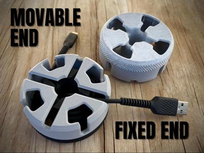 Ergonomic Cable Organizer - One-Sided Winding