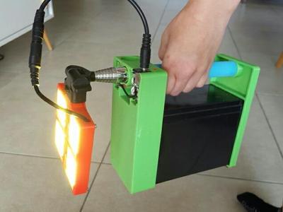 Camping portable power box