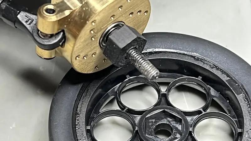 Losi Mini-T wheel hex adapter for TRX4M