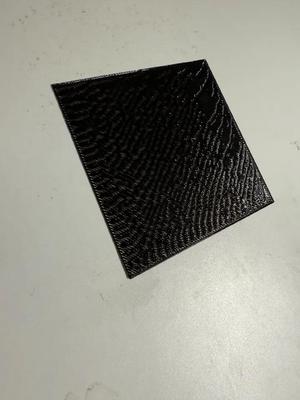 First layer Test print   