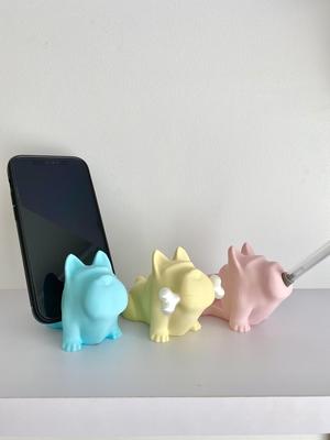 Dog Yoga Phone Holder / Pencil Holder / Figurine No Supports