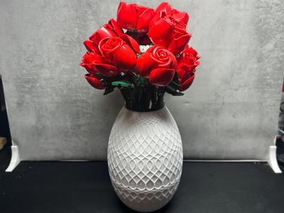 Vase for brick flowers v3