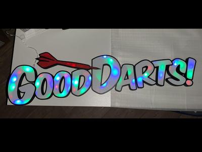 Good Darts Lamp XXL over 83cm Dart