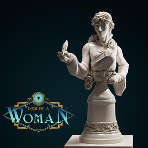 Human Wizard – Hayley – Bust