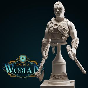 Orc Barbarian – Gelrain – Bust