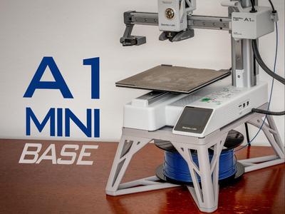 Bambu Lab A1 Mini Base | Upgrade | Spool Holder