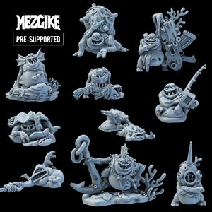 Dredgie characters (pre-supported)