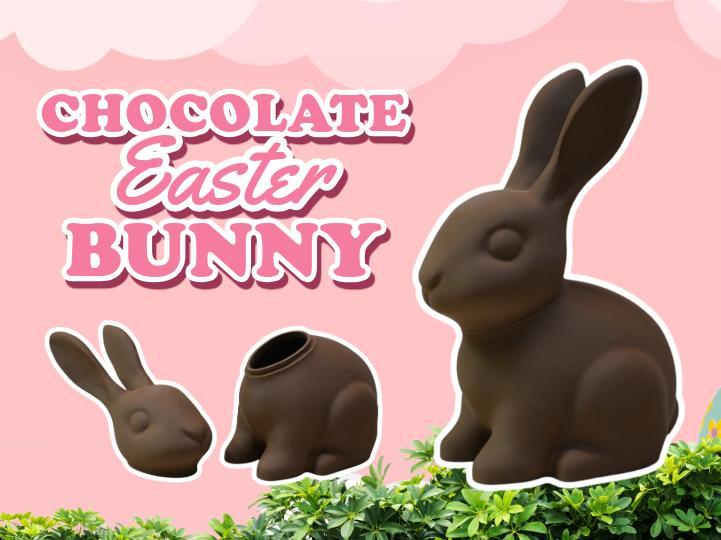 Chocolate Bunny Jar