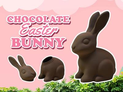 Chocolate Bunny Jar
