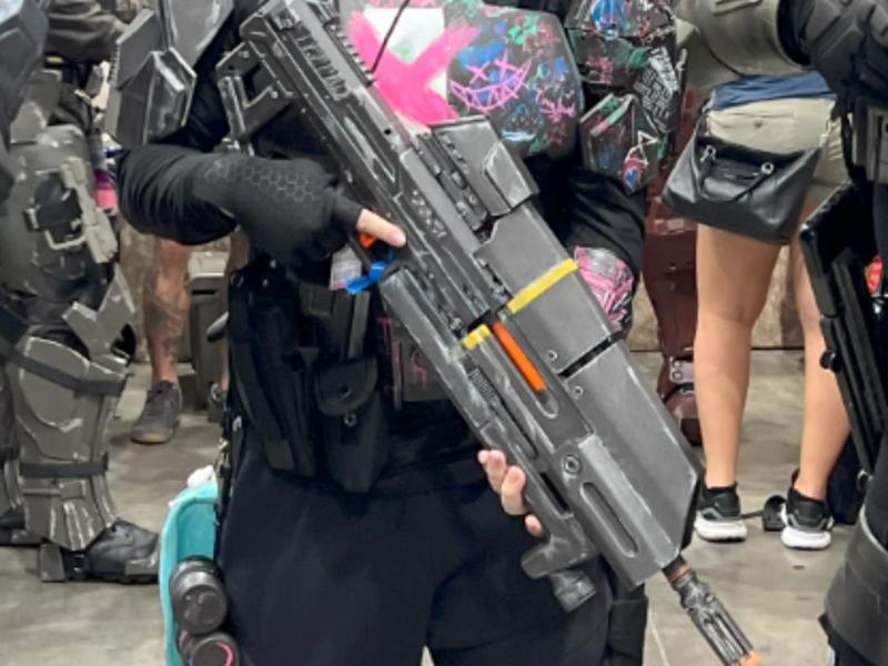 Functioning Dart Blaster Halo MA40 Rifle Kit