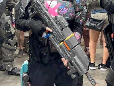 Functioning Dart Blaster Halo MA40 Rifle Kit