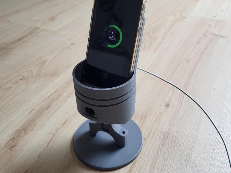 Wireless MagSafe iPhone Samsung phone stand
