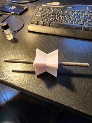 Filament winder for drill
