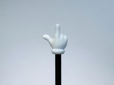 Cartoon Hand Pointer Stick - L-Finger 