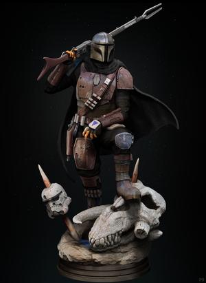 The Mandalorian classic armor Din Djarin 3d printing star wars