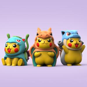 Pikachu Cosplay Set (Easy Print No Supports)
