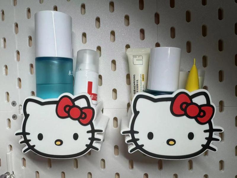 Hello Kitty IKEA Pegboard Storage Box
