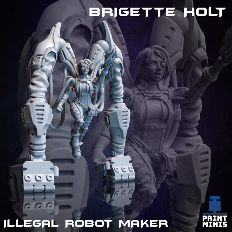 Brigette Holt x2 – Robot Maker – Raid in Zadorn Collection