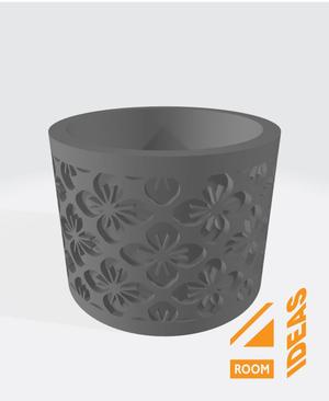 Succulent Planter Japanese Style – Flower/Hanabishi V1