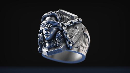Absolution Regalia ring wow fun STL 3d model for 3d printing