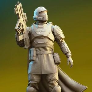 Helldiver STL files for 3D Printing | Assembly Model