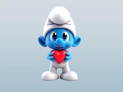 Valentine Smurf